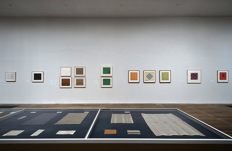 "Installation view of Anni Albers at Tate Modern," 2018, Image Courtesy of the Josef and Anni Albers Foundation