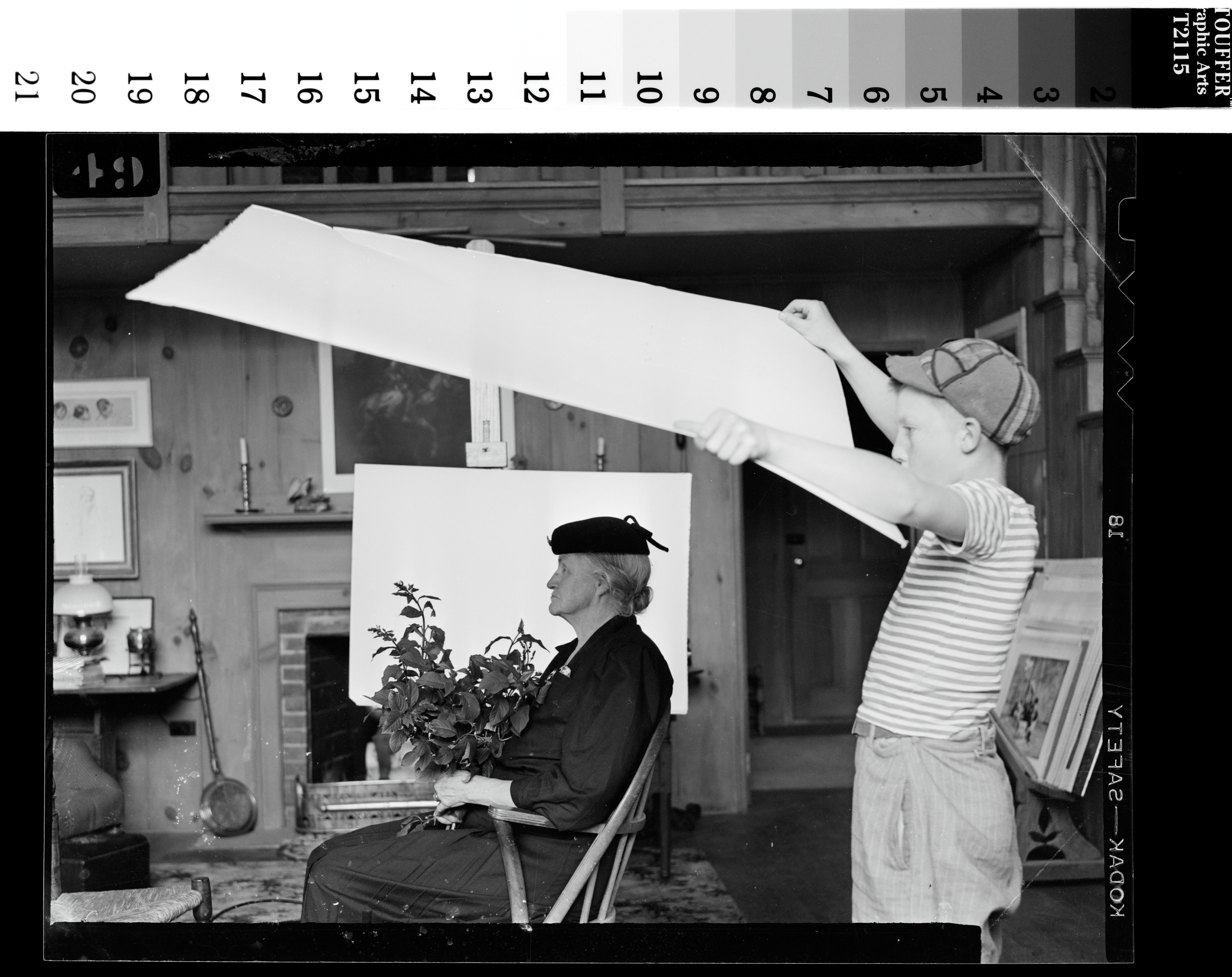 Gene Pelham, Photographs for Going and Coming, 1947, Cover illustration for The Saturday Evening Post, August 30, 1947, Norman Rockwell Museum Collection, Norman Rockwell Art Collection Trust, ST1976_2992; ST1976_2993 © Norman Rockwell Family Agency