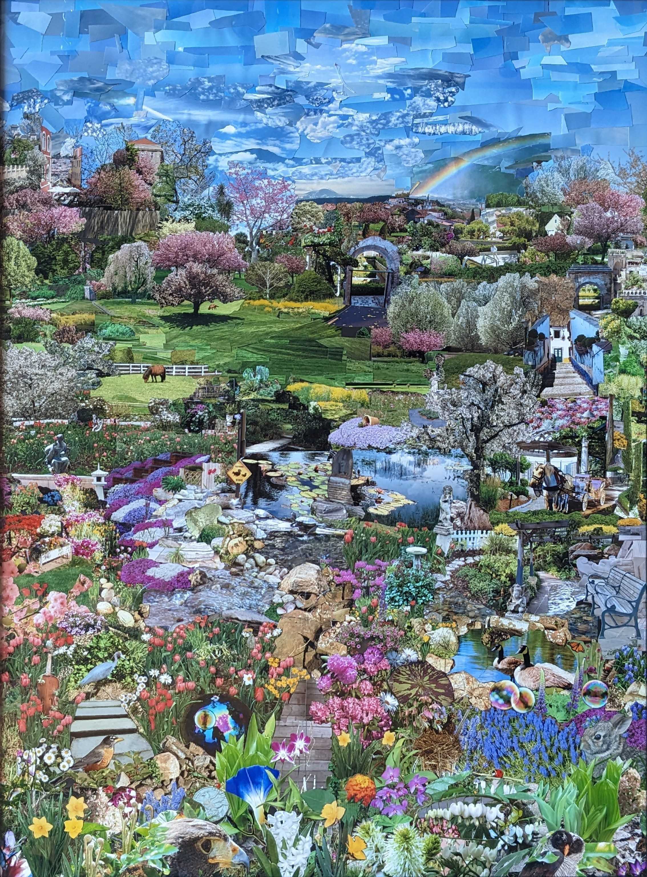 Rashmi Talpade, "Spring Garden," 2018